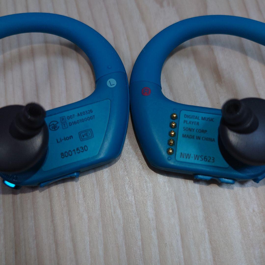SONY NW-WS623 ワイヤレスイヤホン ブルー