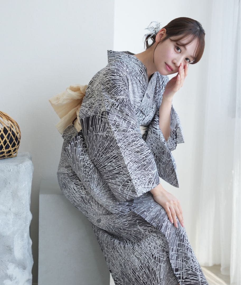 【新品】utatane 浴衣　帯　下駄3点セット utataneオリジナル