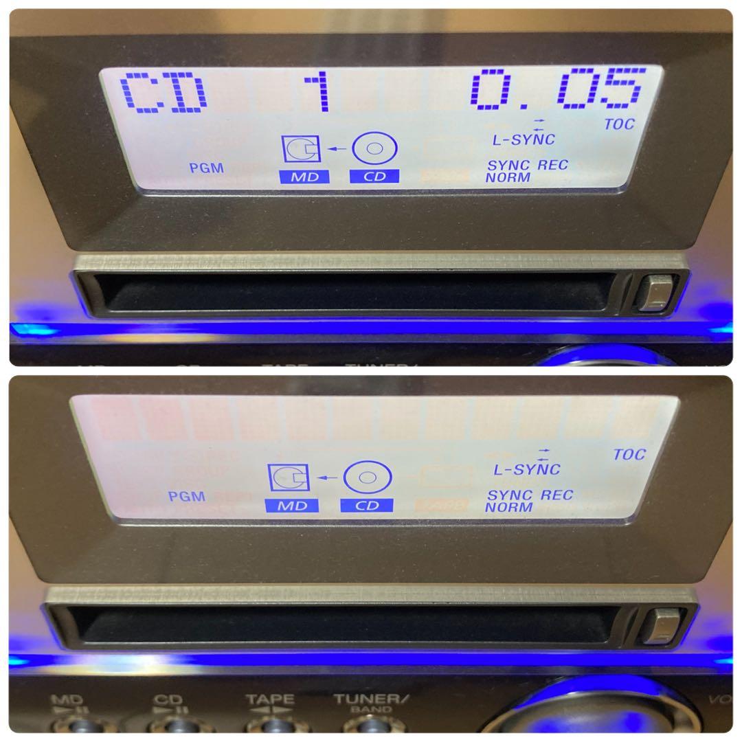 SONY CD MD コンポ HCD-M333NT