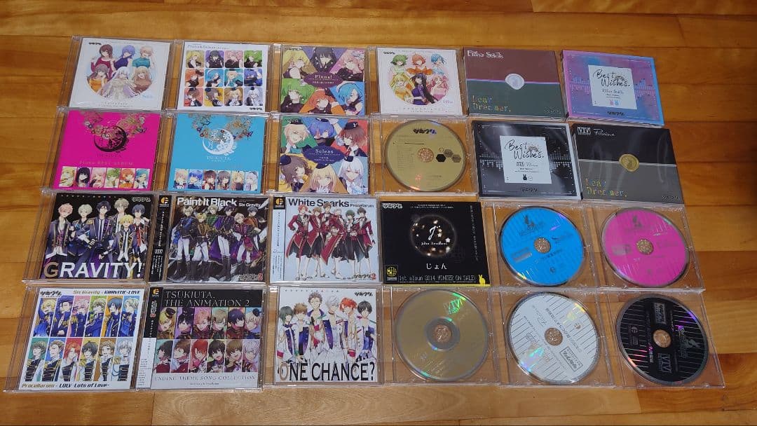 25年9月新譜追加 ツキウタ。 アルバムほぼフルセット CD180枚以上