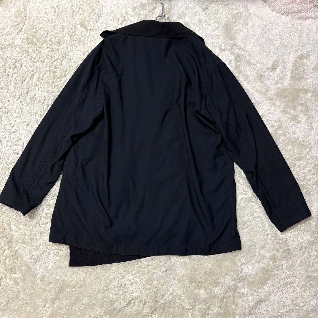 希少✨ Y's アシンメトリー テーラードジャケット 変型 ブラック22ss