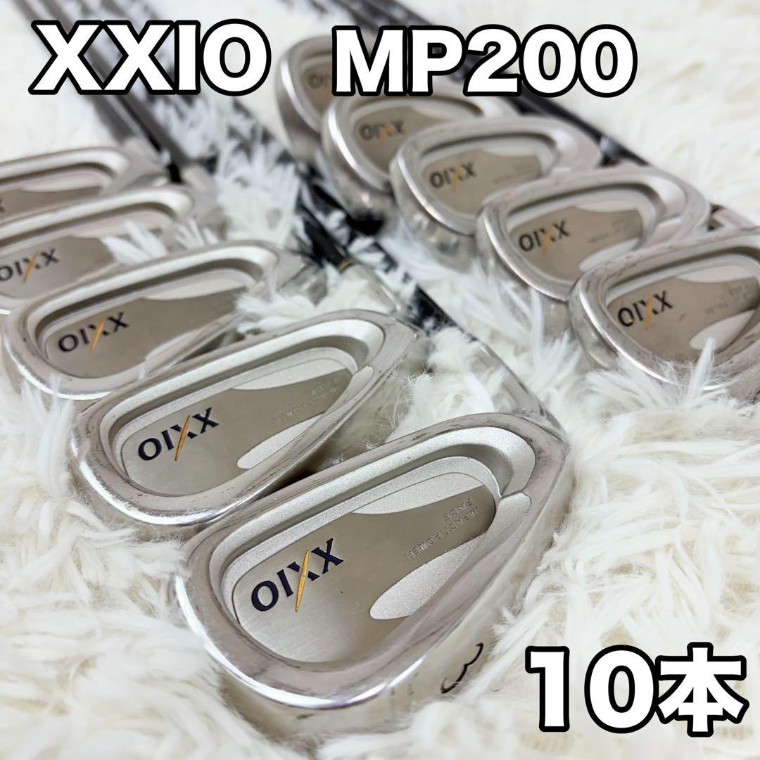 XXIO MP200 メンズアイアンセット レフティ 10本 R FLEX 希少