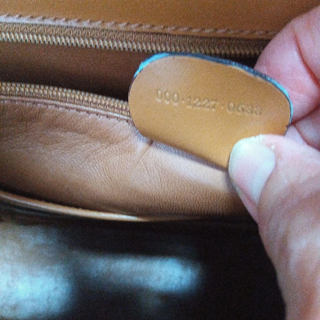 グッチバンブークロコブラウン ハンドバッグ