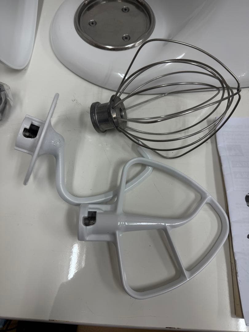 KitchenAid ミキサー 9KSM95 ホワイト 動作良好