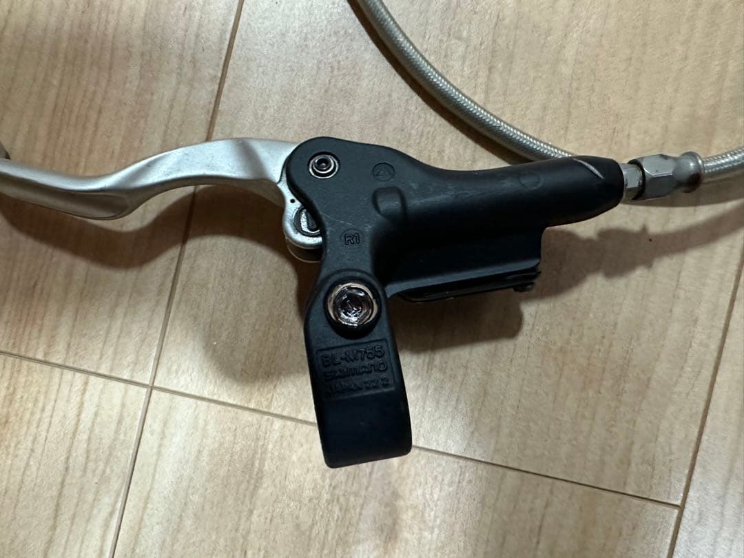 SHIMANO DEORE XT M755 対向4ポッド　ディスクブレーキセット