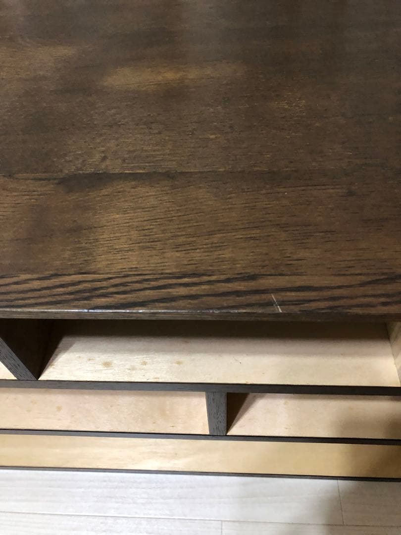 起立木工　ポーラ　ナラ天然木高品質7段チェスト