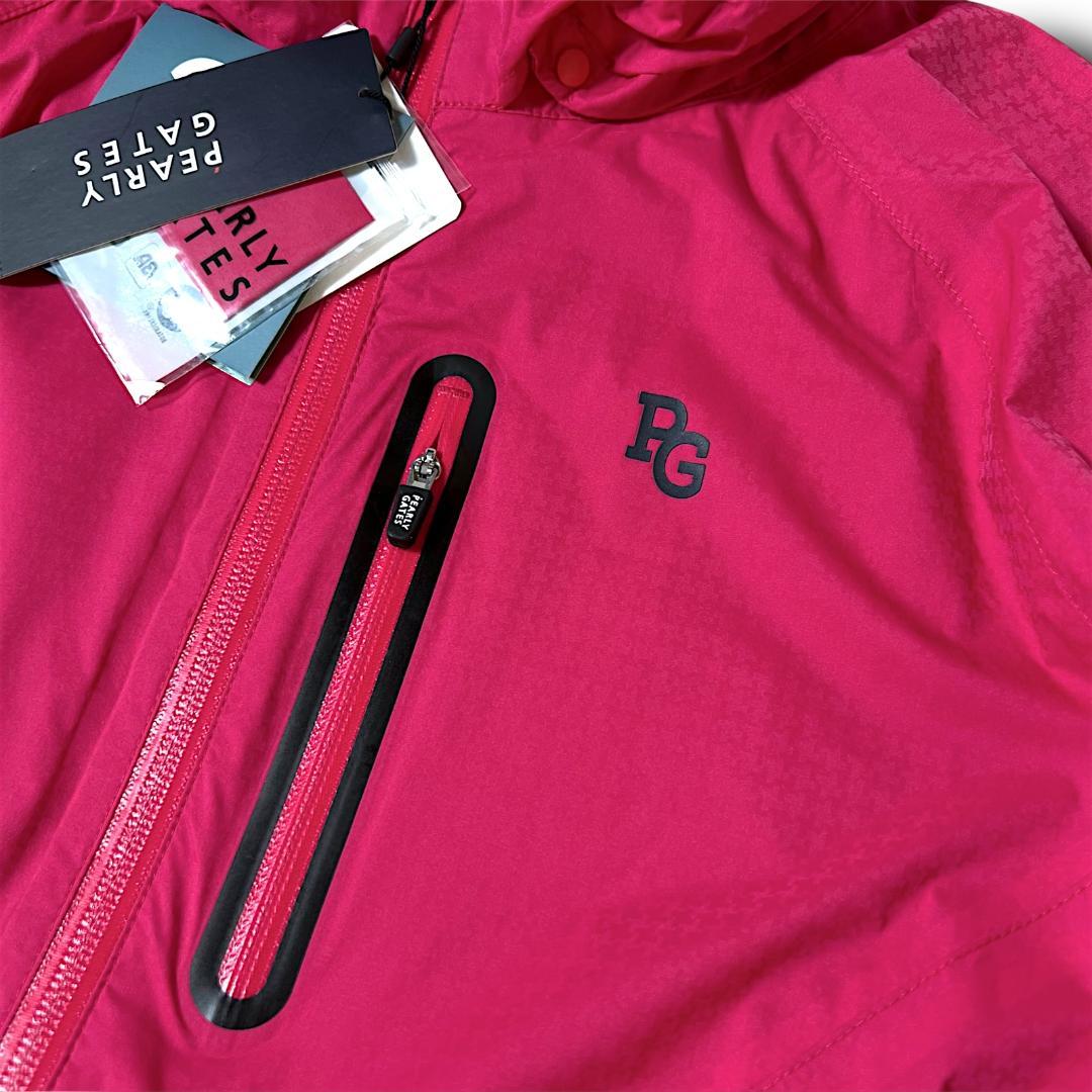 定価39,600円 パーリーゲイツ 長袖にも半袖にもなる! レインジャケット