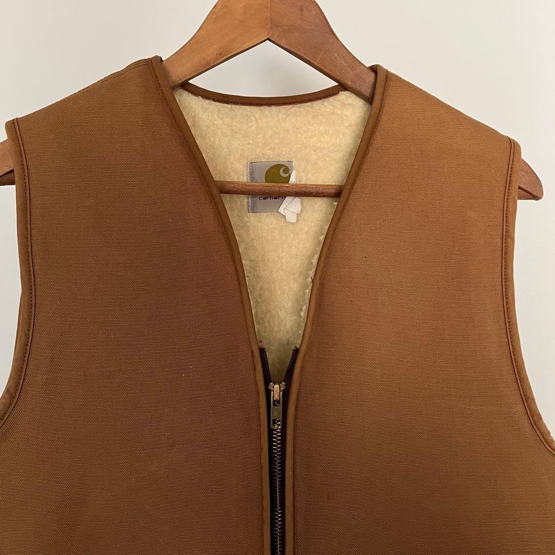 90s00s カーハートダックボアワークベストUSA製 M