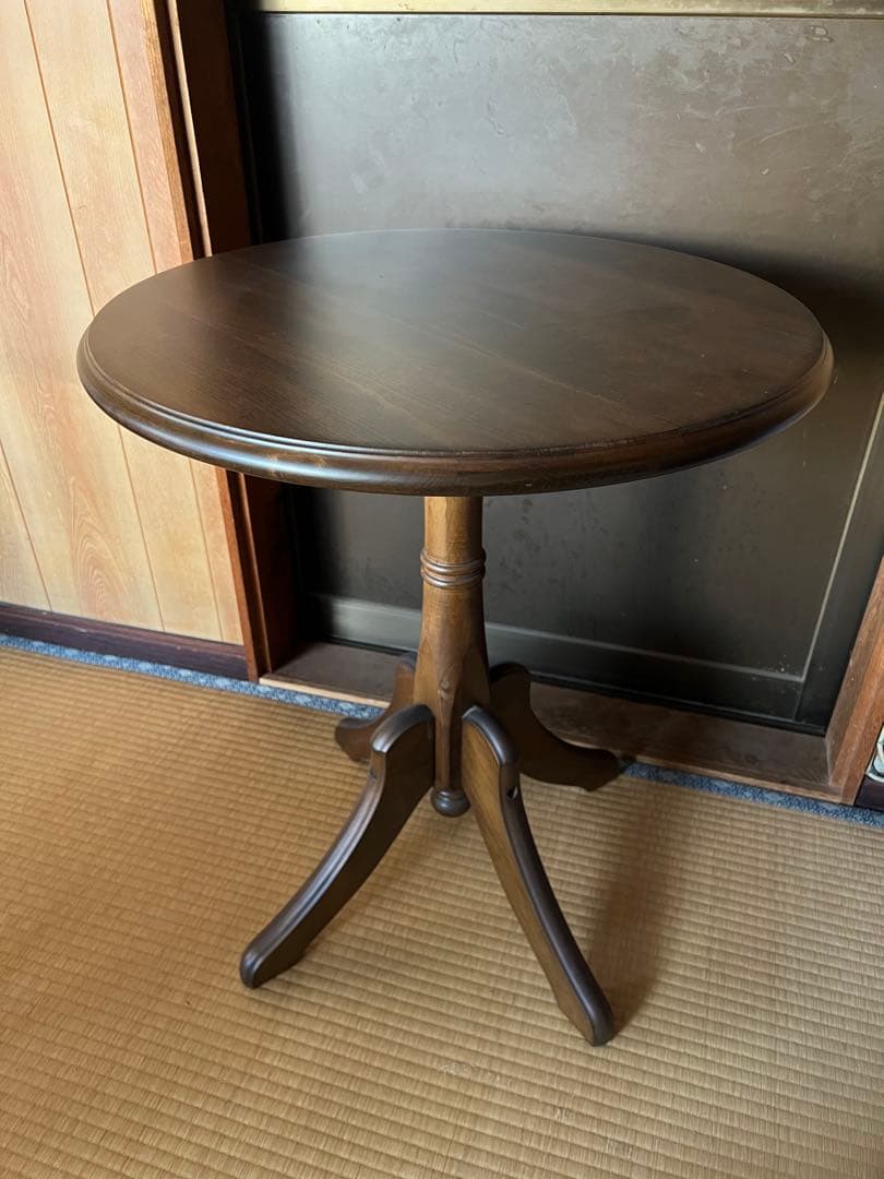 に*ん様 【O-1437】森のサーカス カフェテーブル ラウンドテーブル ビンテ