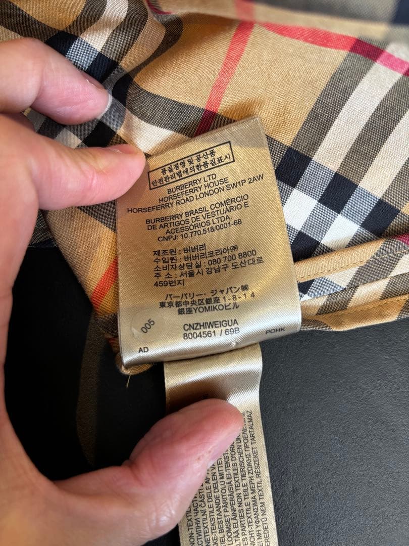 BURBERRY ノースリーブワンピース UK6