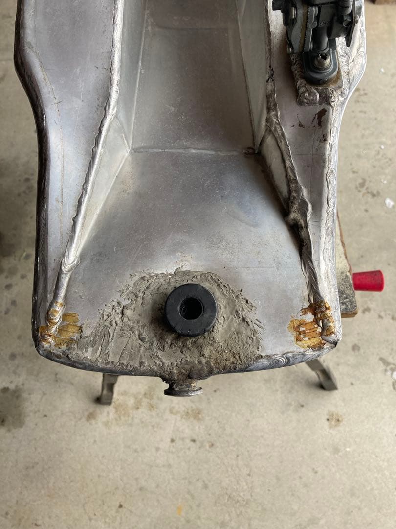 サトウ　YAMAHA SR400 アルミタンク