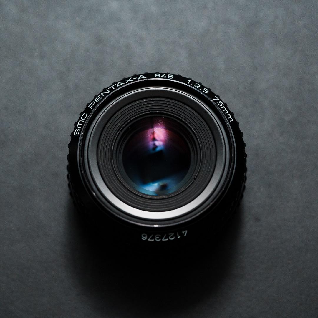 PENTAX 645N + A645 75mm F2.8 完動品