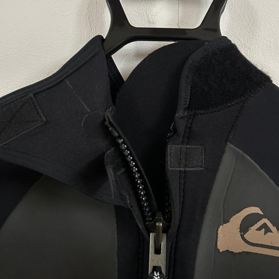 【良品】クイックシルバー　メンズウエットスーツ　ジャーフル　バックジップ　M