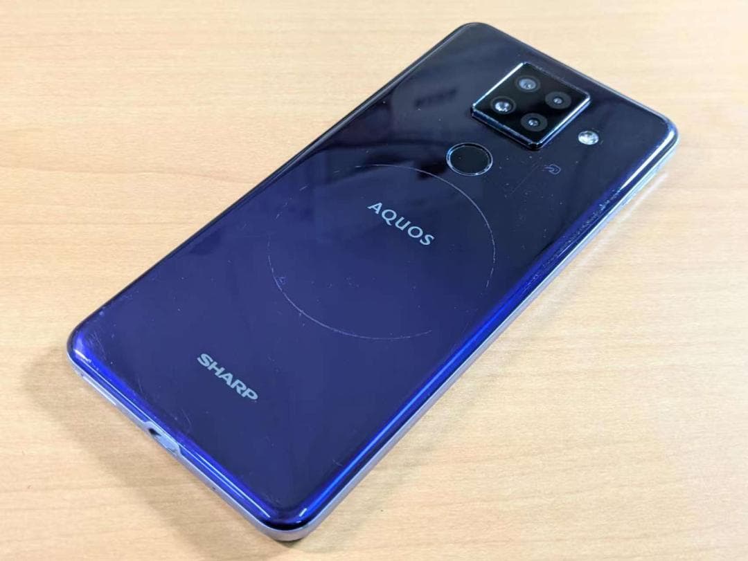 スマートフォン本体 011000B AQUOS sense4 plus SH-M16 128GB