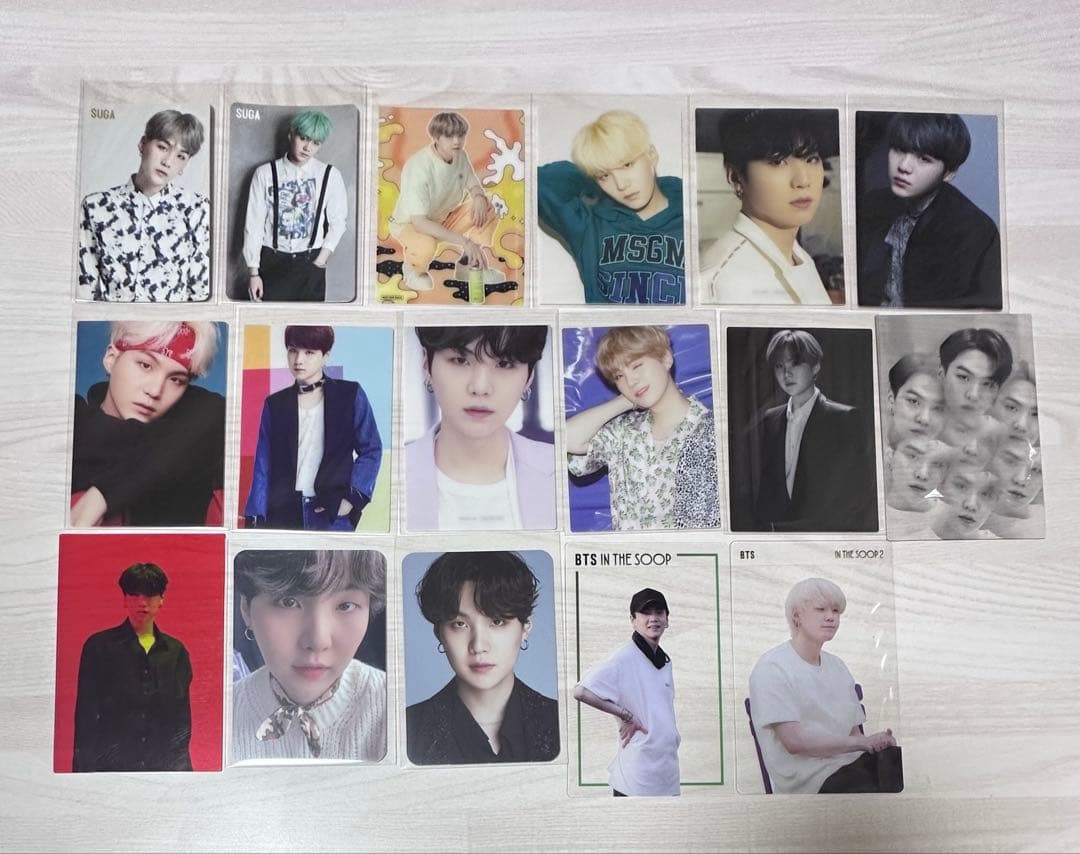 BTS ユンギ シュガ 日本アルバム トレカセット