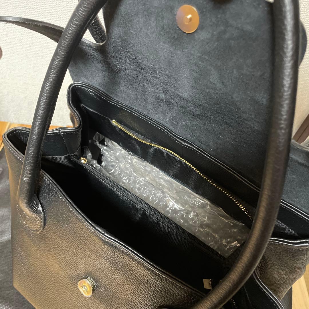 新品12万円 Pelliccia イタリアンカーフトートバッグ