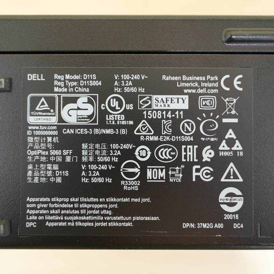 DELL OptiPlex 5060 SFF MS Office付