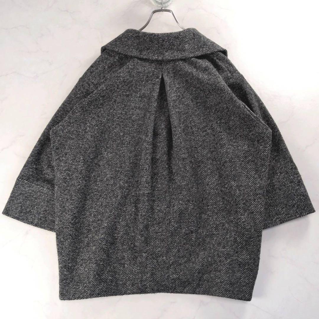 user_67db8656スピック＆スパンスライバー ヘリンボーンコート