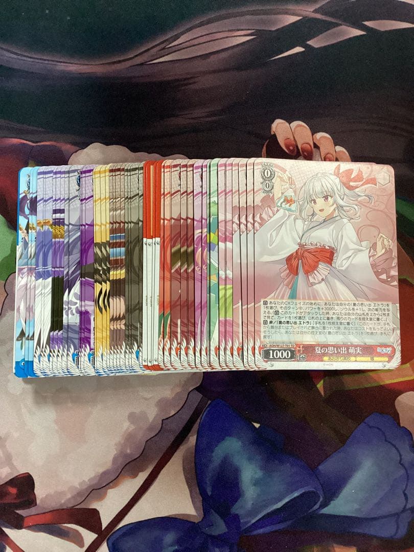 WS あおぎり高校 先攻後攻マーカー、TDノーマル4コン付き RR以下4コン