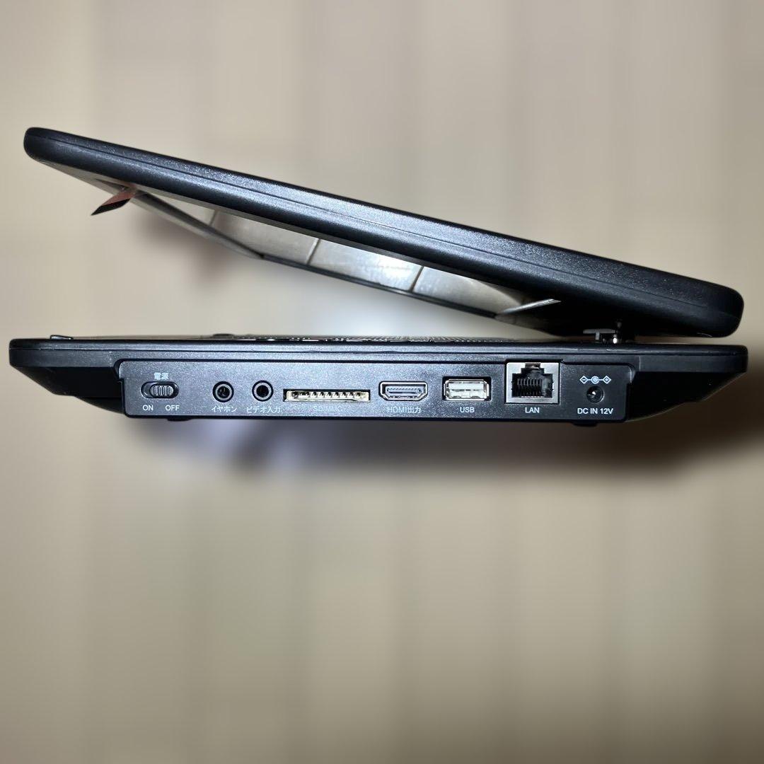 【極美品】Qriom 13.3インチ ポータブル Blu-rayプレーヤー