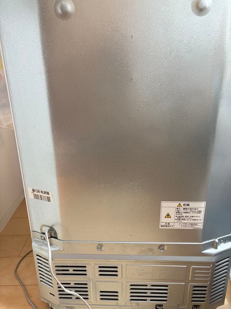 冷蔵庫 ホワイト　三菱MR-C34E-W 335L 2019年製