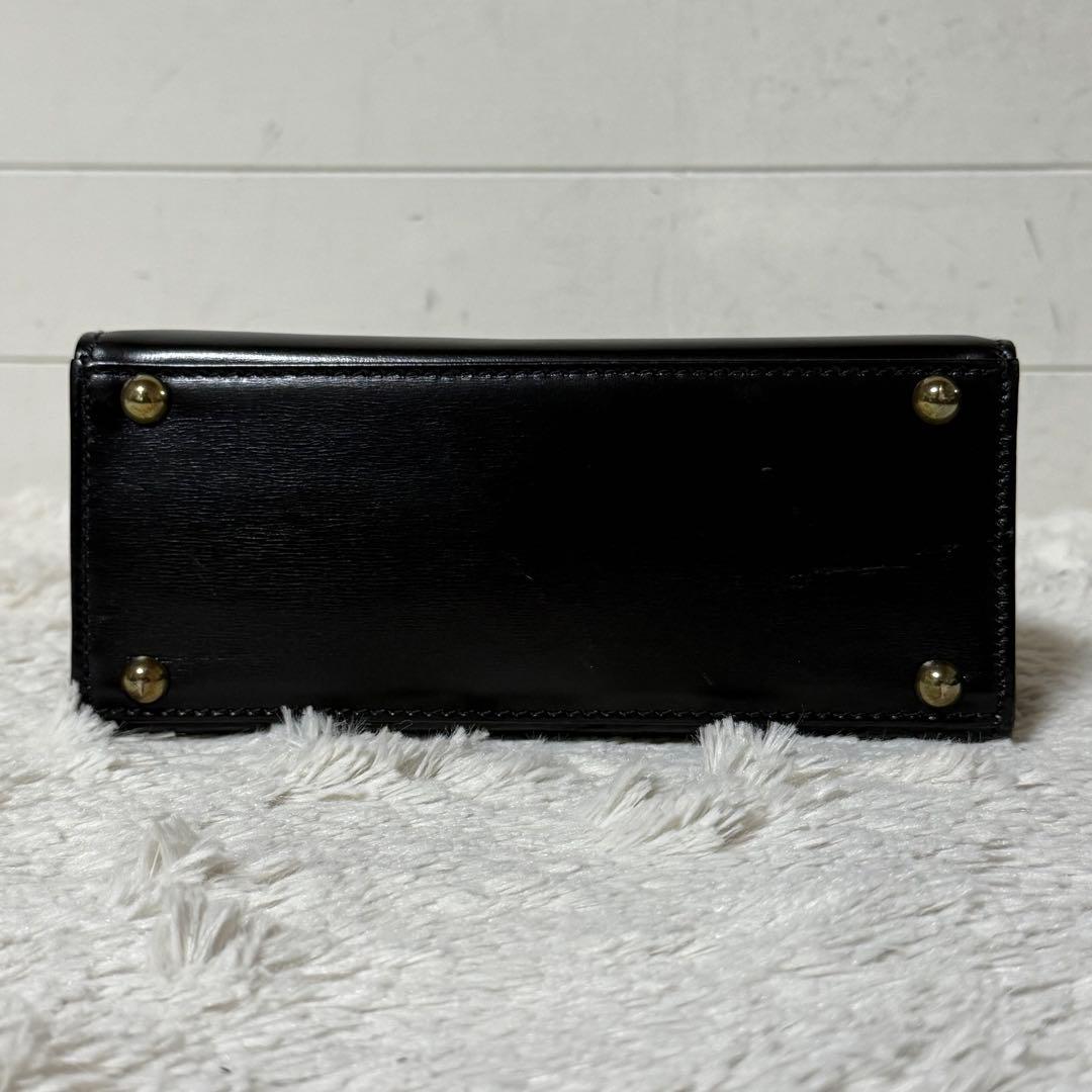 ⭐️極美品⭐️　ロウナーロンドン　ハンドバッグ　フォーマルバッグ　ゴールド金具