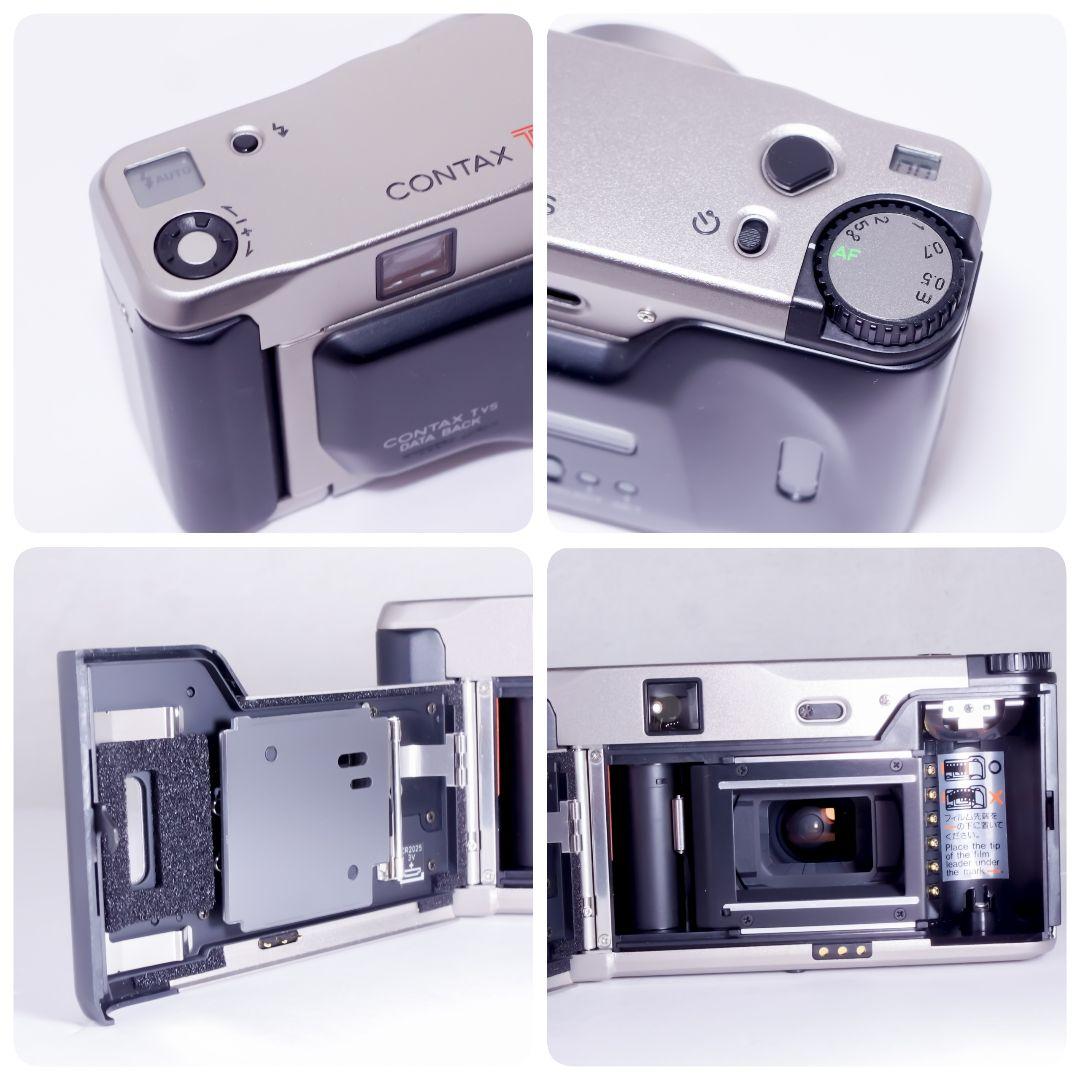 極上美品 CONTAX TVS コンパクトフィルムカメラ ケース付き返品保証付