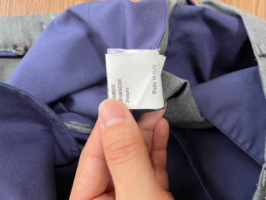 gabsarchiyo MASACCIO グレー スラックス 44