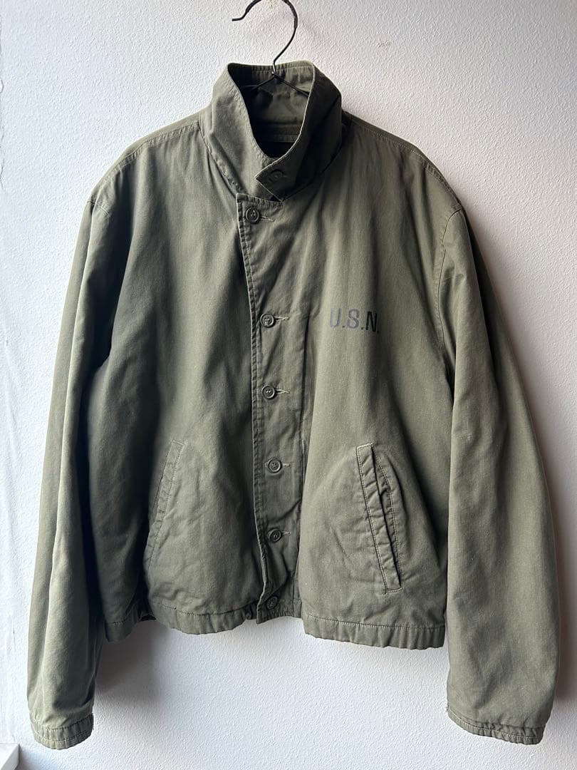 U.S.N. NAVY DEPARTMENT N-4 デッキジャケット