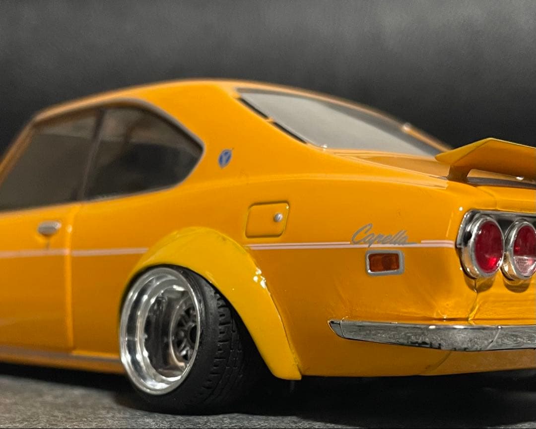 1/24 アシェット 国産名車 MAZDA カペラ 旧車 改造車 カスタムカー