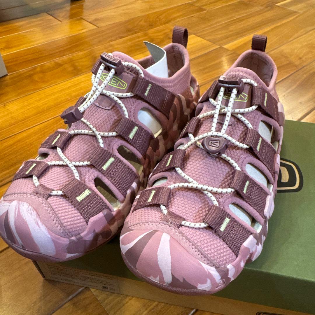 keen ピンク24.5hyperport h2 ハイパーポートエイチツー未使用