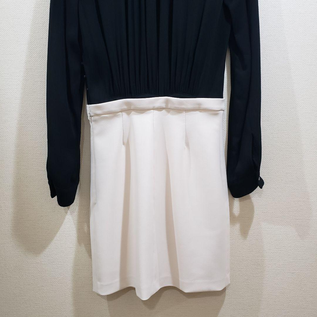 エリザベッタフランキ　ワンピース　シュミーズドレス　スカーフ　ボウタイ