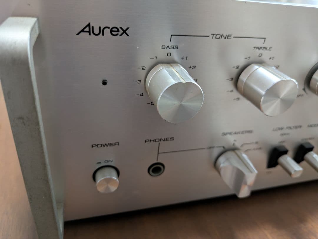 東芝AurexチューナーST320とアンプSB320