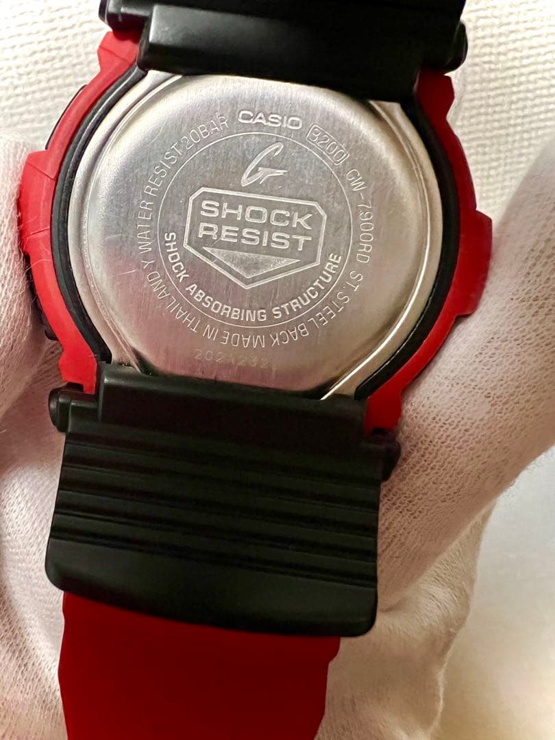 【レア品】G-SHOCK GW-7900RD 電波ソーラー 限定色 反転液晶