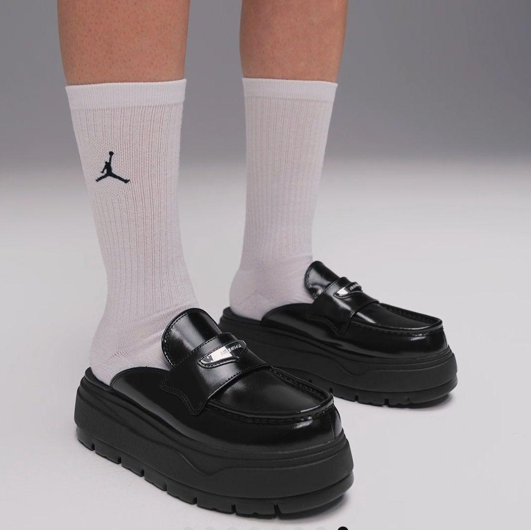 送料無料 エアジョーダン ミュール