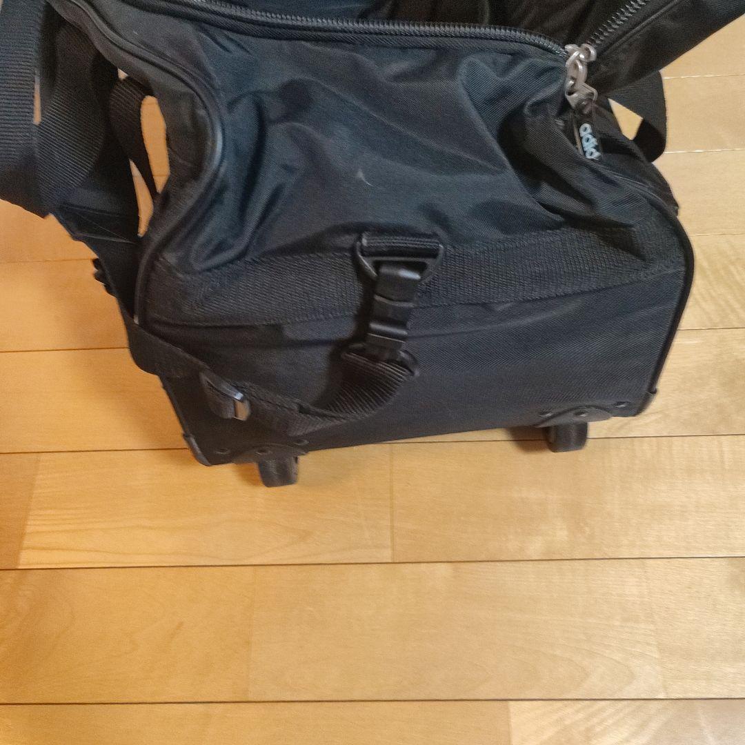 ７０㍑ キャスター付き　adidas アディダス　大容量ボストン ブラック