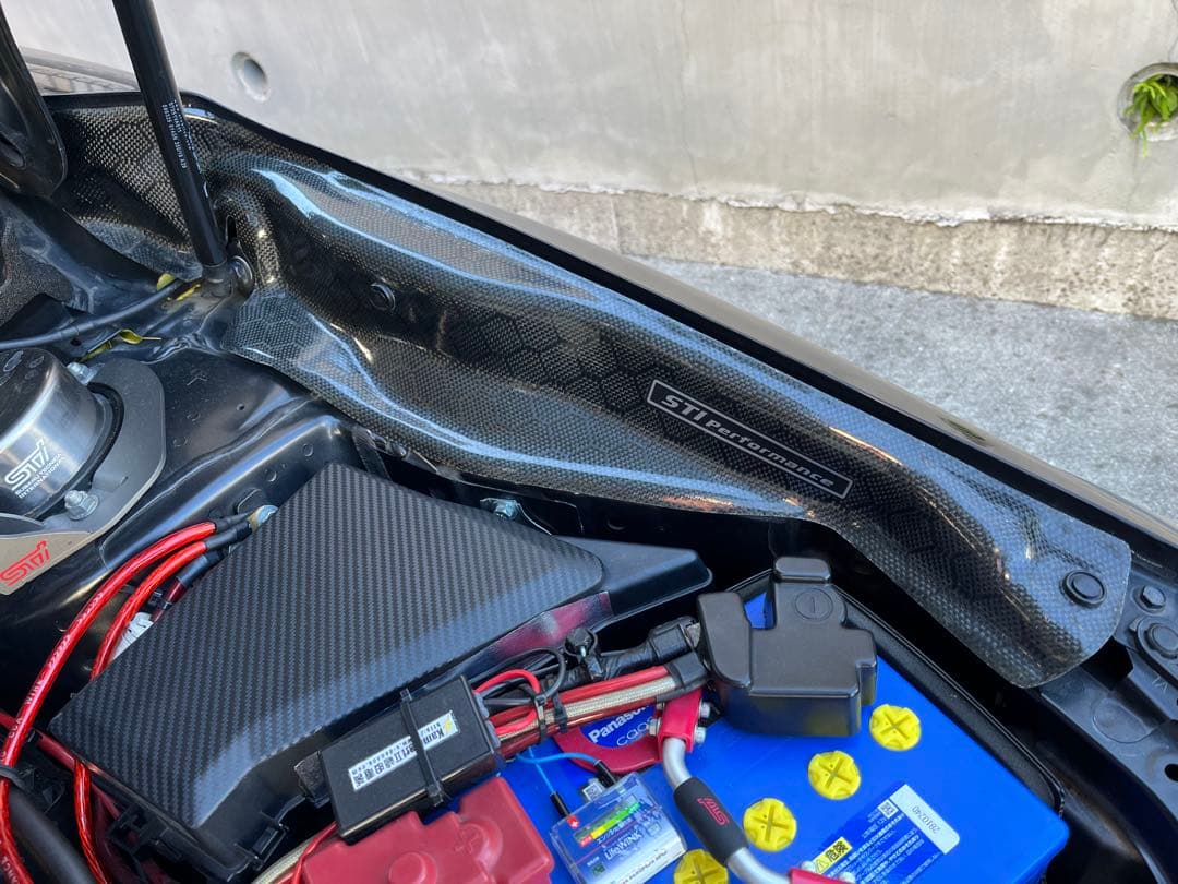 WRX STI S4 レヴォーグVAB VAG VMG　カーボンフェンダーカバー