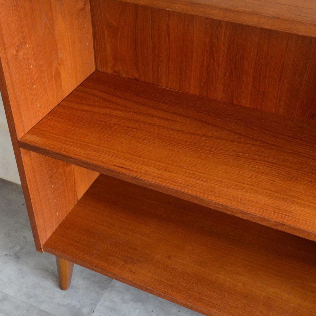 デンマーク 北欧ヴィンテージ 2段 ブックシェルフ オープンシェルフ 北欧家具