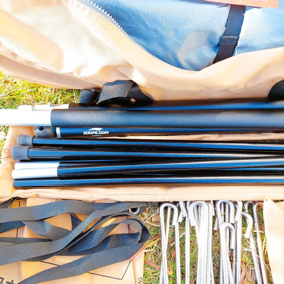 ✼美品✼SOOMLOOM　スームルーム　TC　ワンポールテント　HAPI 2P