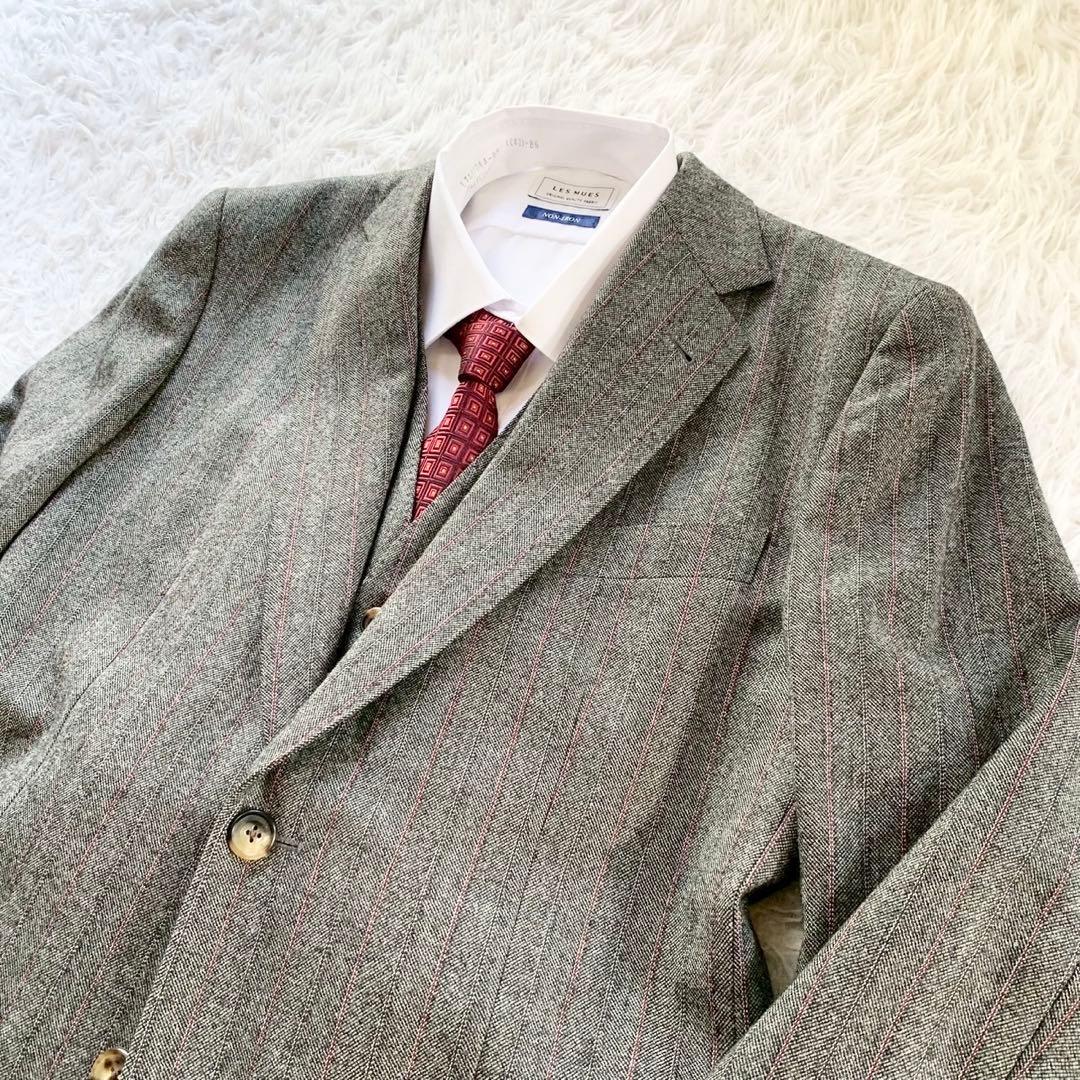 最高級モデル　Paul Smith　ポールスミス　3ピース　スーツ　セットアップ