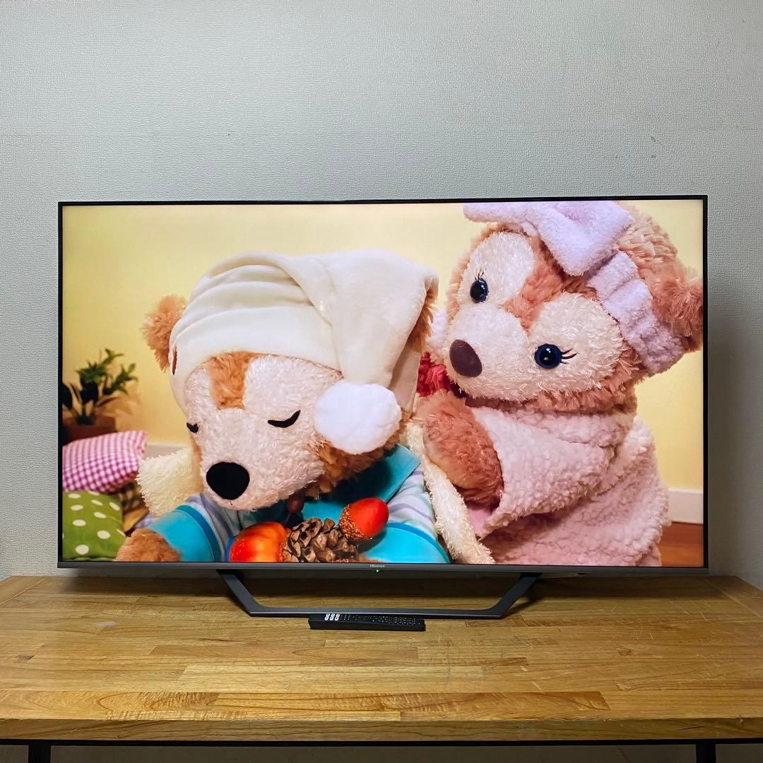 ハイセンス 65V型 4K液晶テレビ 65U7FG スマートテレビ 動画アプリ○