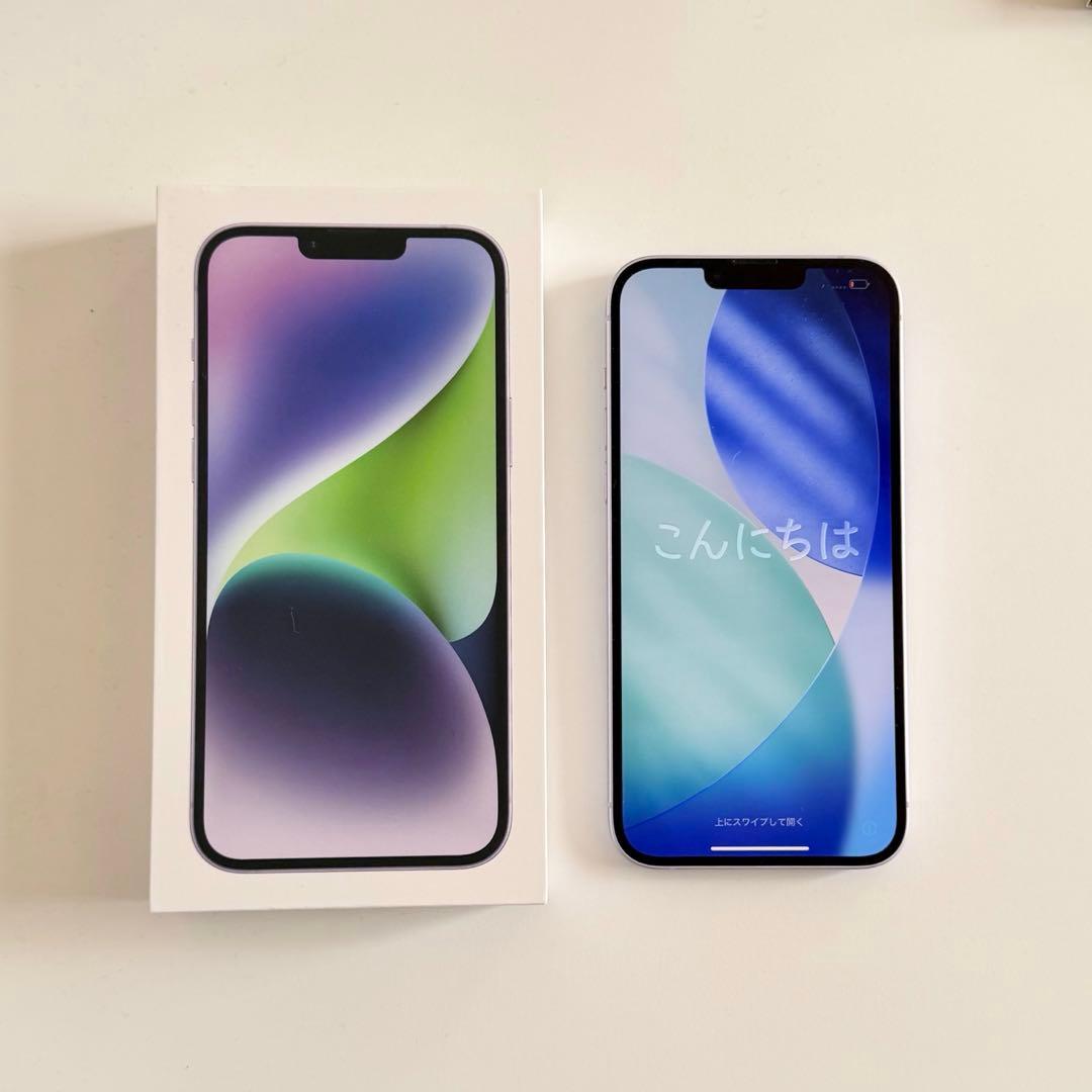 iPhone14 plus 512GB 本体 パープル　SIMフリー