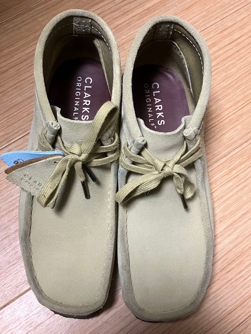 靴 Clarksoriginals wallabee boot maplesuede