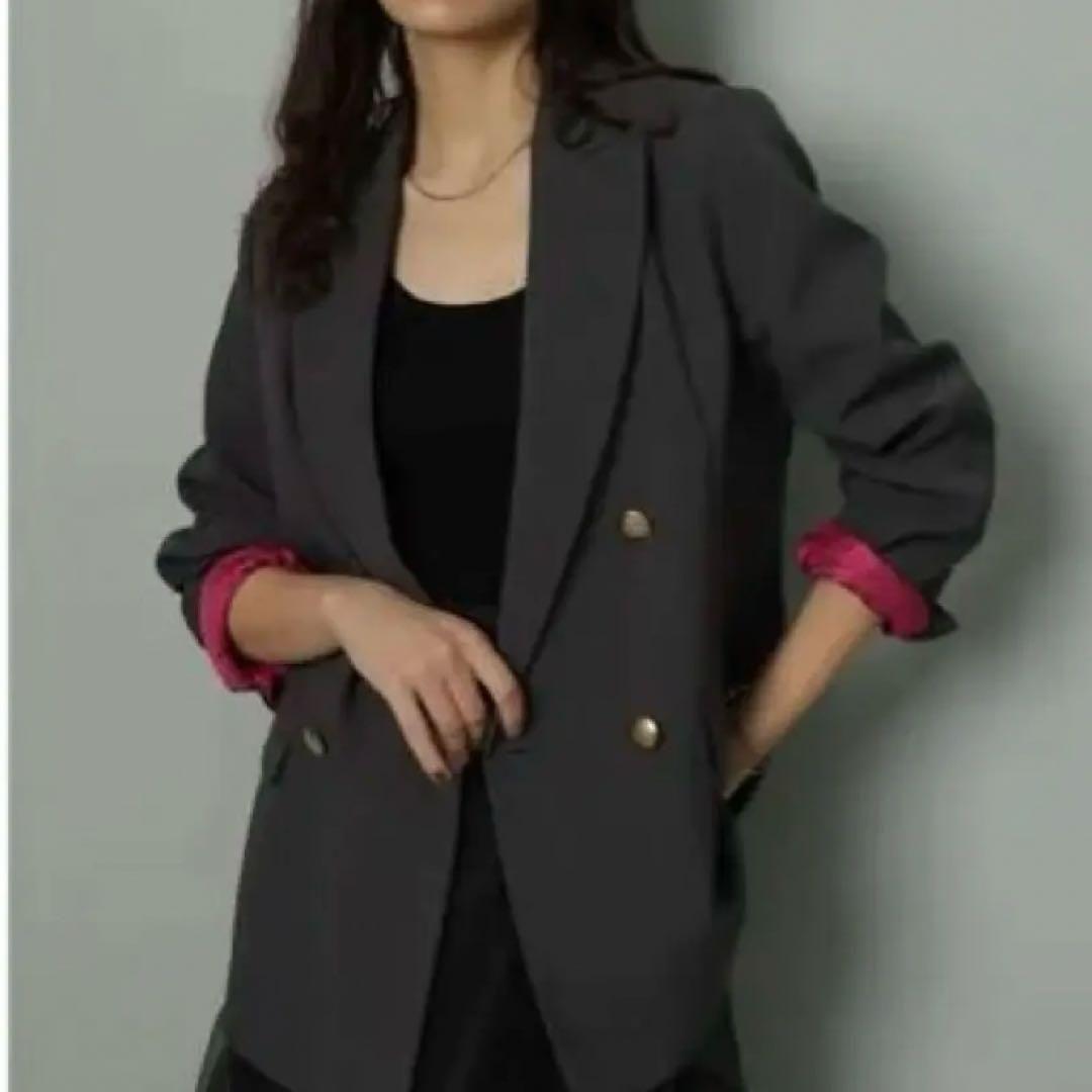 Arpege story W釦テーラードジャケット