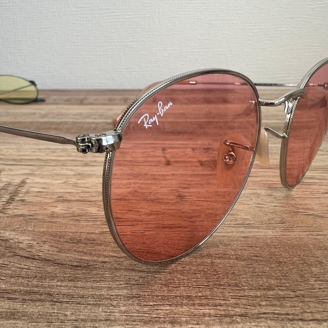 レイバン　ラウンドメタル　53サイズ