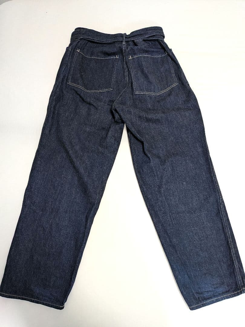 comoli ベルテッドデニム サイズ2