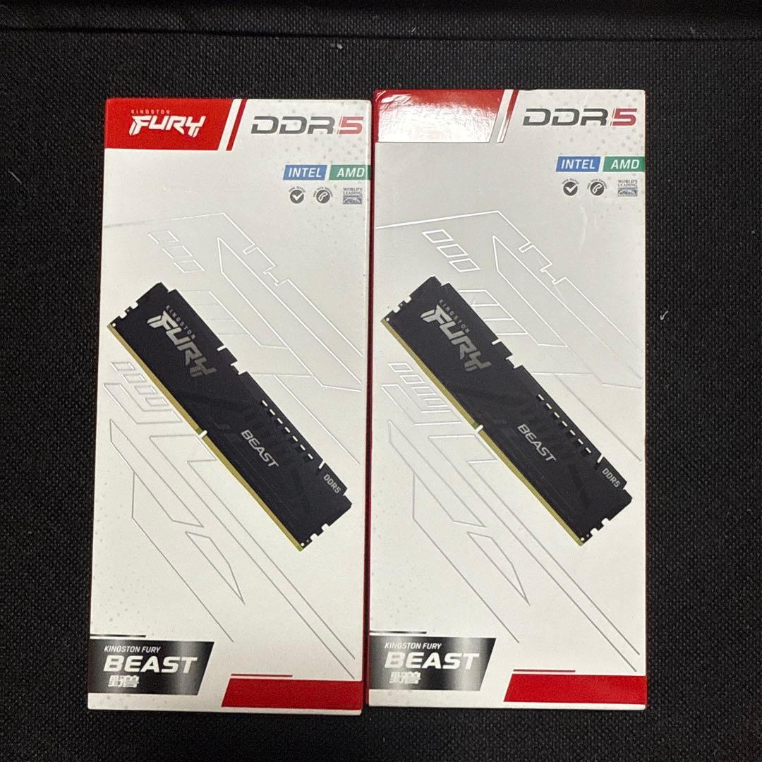 Kingston FURY Beast DDR5 16GB 2枚