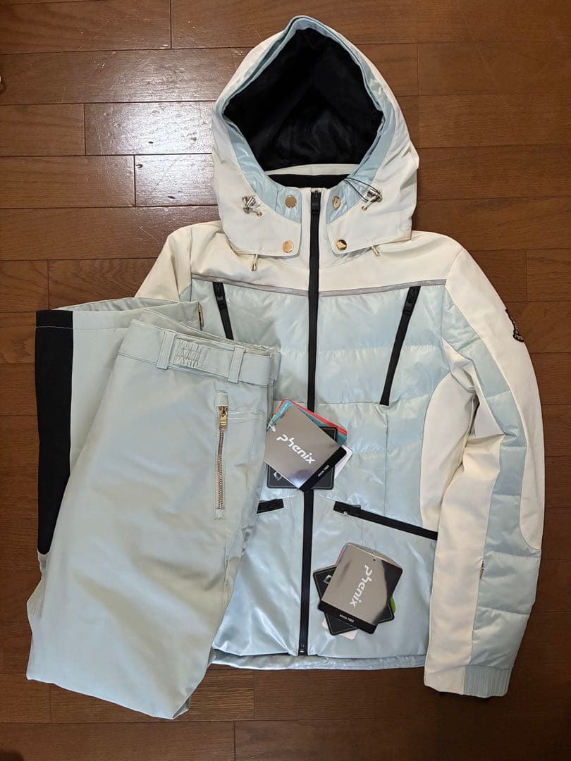phenix フェニックス スキーウェア 女性用ＸＬホワイト/ライトブルー