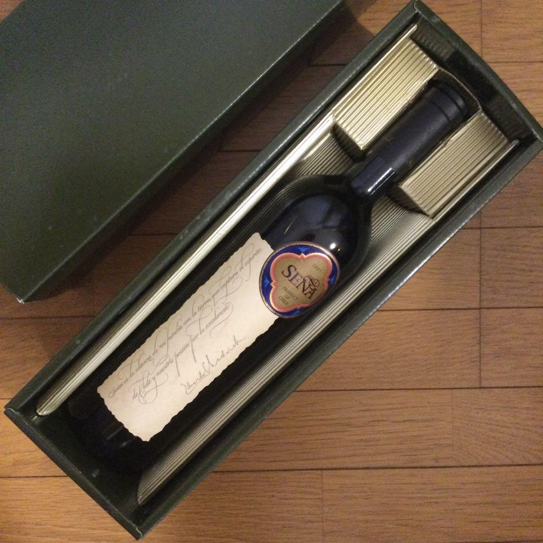 SENA セーニャ　2007年ヴィンテージ　チリの最高級キューベ　赤ワイン　箱付