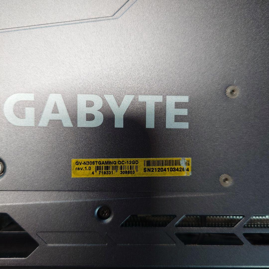 グラフィックボード・グラボ・ビデオカード GIGABYTE RTX3080ti OC12GB